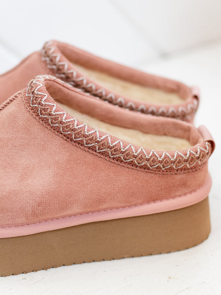 Pillow Talk Blush Faux Suede by Corky's