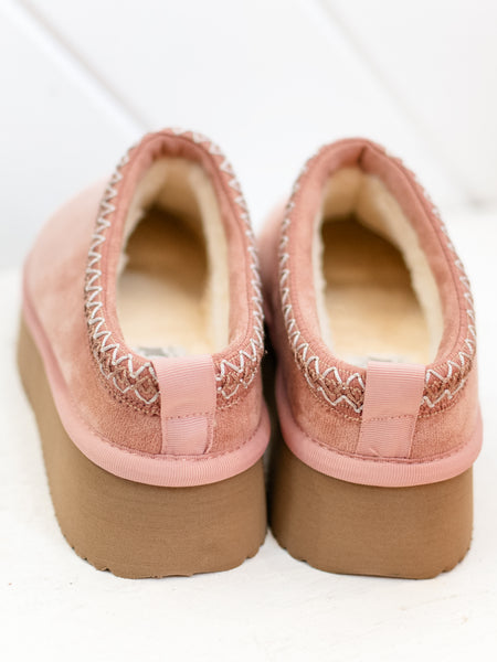 Pillow Talk Blush Faux Suede by Corky's