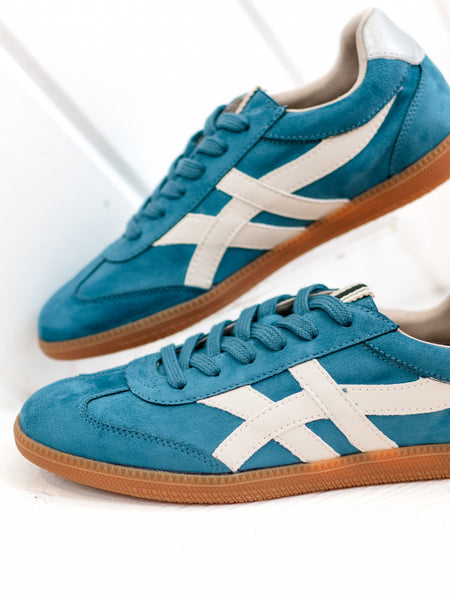 Sasha Teal Suede by ShuShop