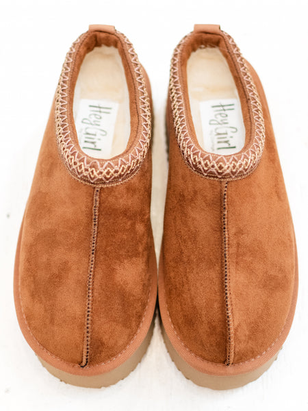 Pillow Talk Tobacco Faux Suede by Corky's