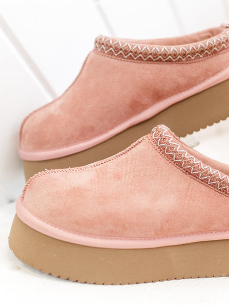 Pillow Talk Blush Faux Suede by Corky's