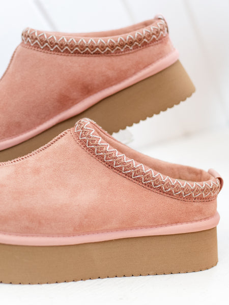 Pillow Talk Blush Faux Suede by Corky's