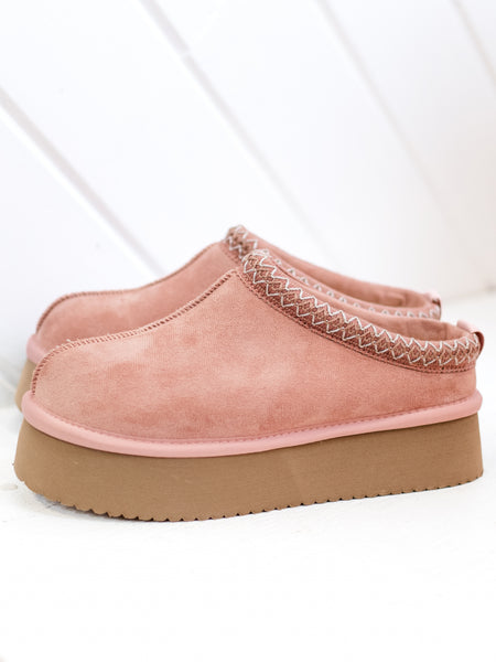 Pillow Talk Blush Faux Suede by Corky's