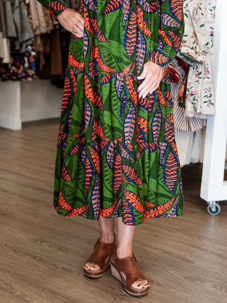Cord Maxi Dress Reckless by Orientique