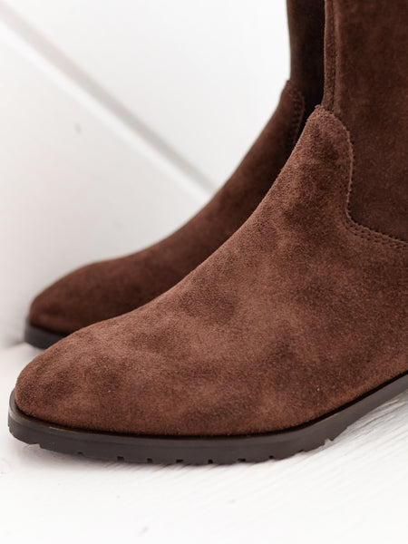 Oleg Dark Moro Water Resistant Suede by Vaneli