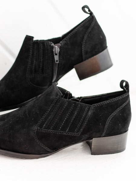 Tess Black Suede by Vaneli