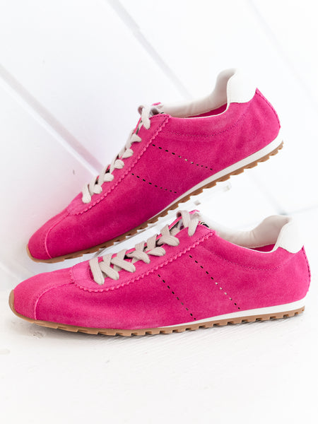 Priscilla Fuchsia Suede by Shu Shop