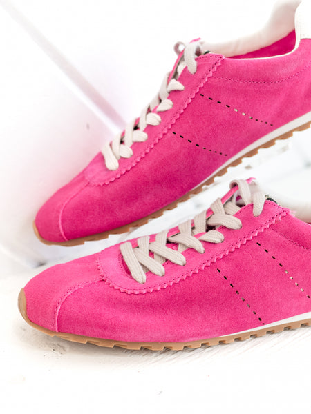 Priscilla Fuchsia Suede by Shu Shop
