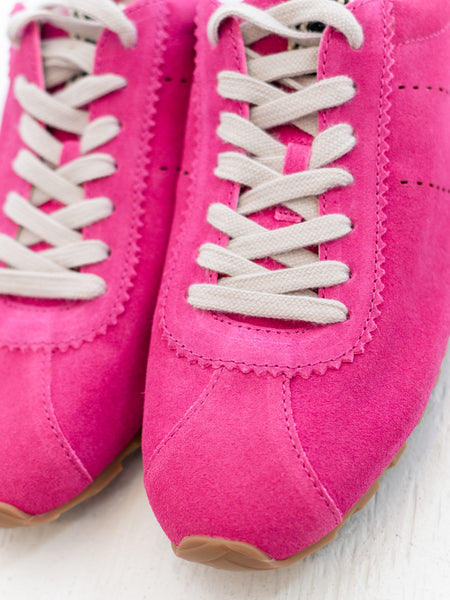 Priscilla Fuchsia Suede by Shu Shop