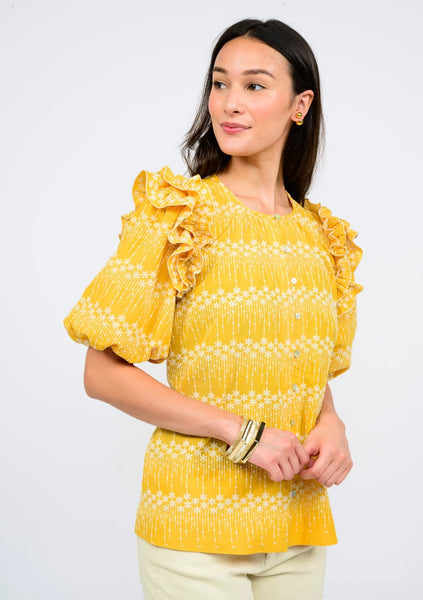 Daisy Eyelet Top by Ivy Jane