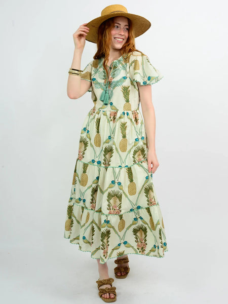 Birds in Paradise Dress by Ivy Jane