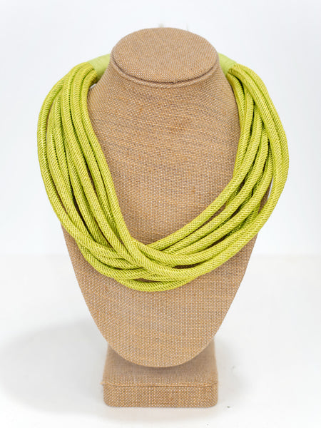 Slub 8 Strand Necklace by Two Forty-Two