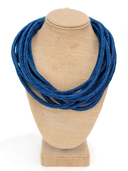 Slub 8 Strand Necklace by Two Forty-Two