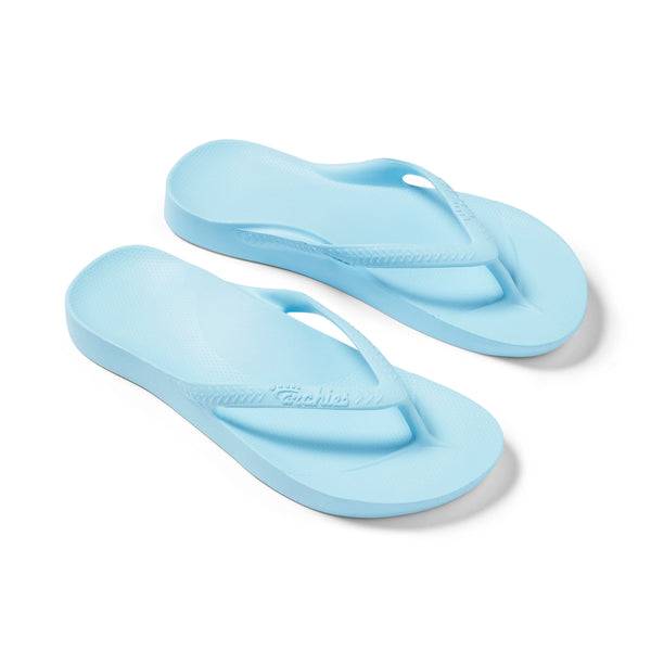 Arch Support Flip Flop Sky Blue by Archies