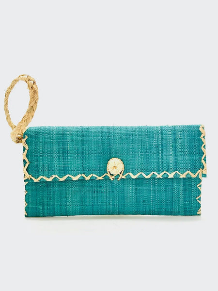 ChiChi Straw Clutch Wristlet