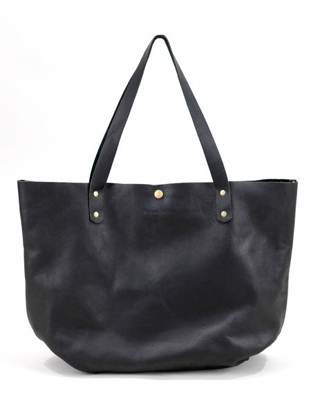 Large Leather Tote by Designed for Joy
