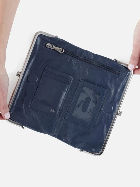 Lauren Clutch-Wallet Blue Stone by Hobo