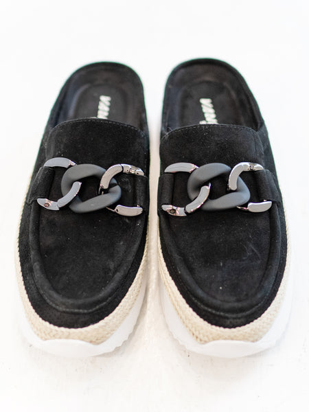 Quern Black Suede by Vaneli