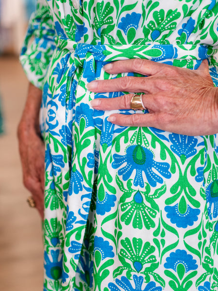 August Midi Loose Fitting Dress by La Mer Luxe