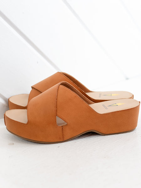 Edith Slide Sandal Tan by Volatile