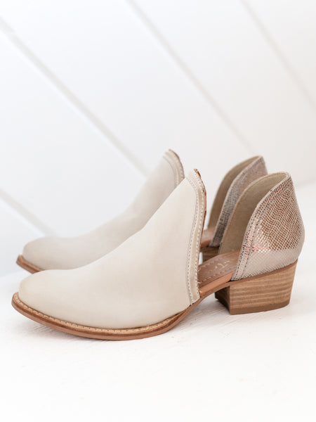 Shy Town in White / Silver by Diba True