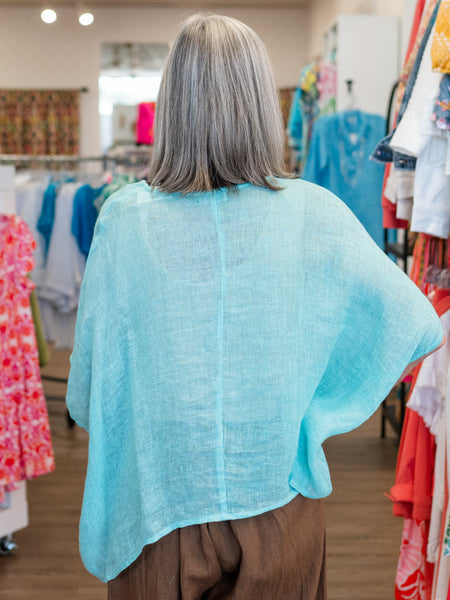 Venice Linen Gauze Top by West Indies Wear
