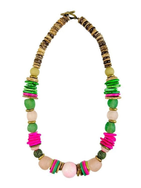 Palm Beach Tribal Classic Necklace by Twine & Twig