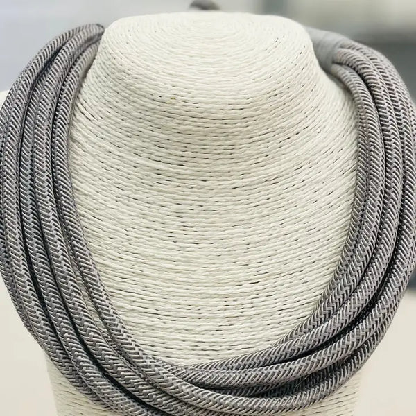 Slub 8 Strand Necklace by Two Forty-Two