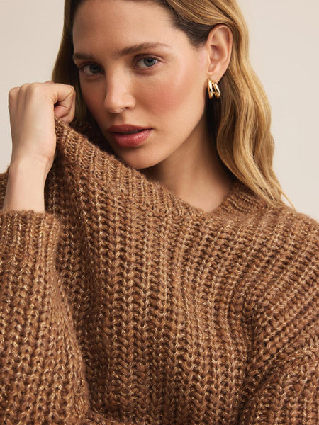 Tiger's Eye Sweater Coconut by Z Supply