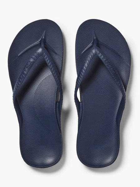 Arch Support Flip Flop Navy by Archies