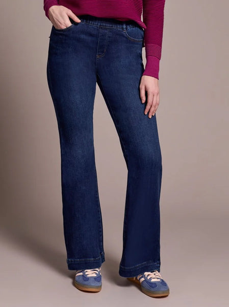 Audrey Boundless Stretch Pull-On Flare Darknight by Tribal