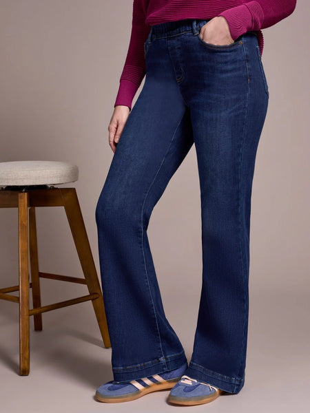 Audrey Boundless Stretch Pull-On Flare Darknight by Tribal