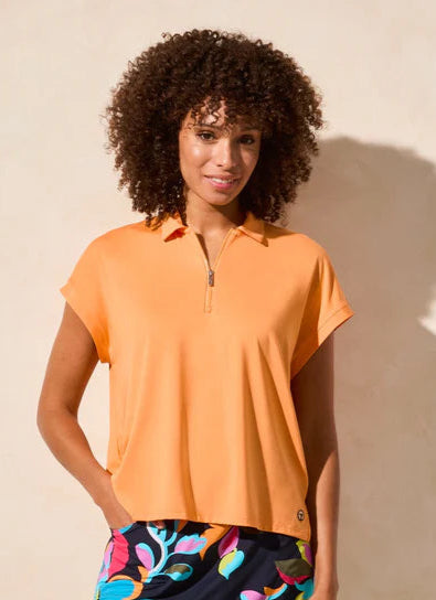 Techno Lux Dolman Polo Top by Tribal