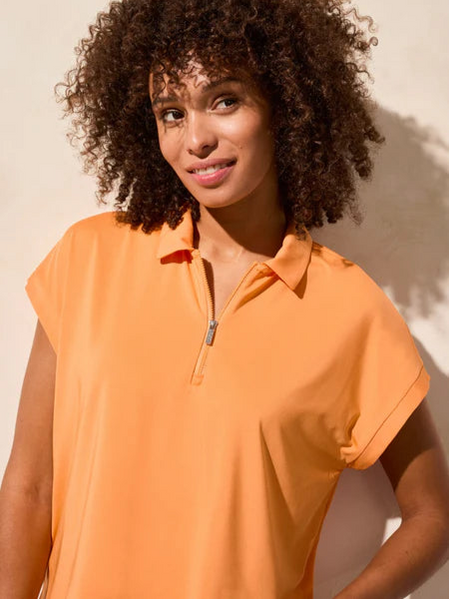 Techno Lux Dolman Polo Top by Tribal