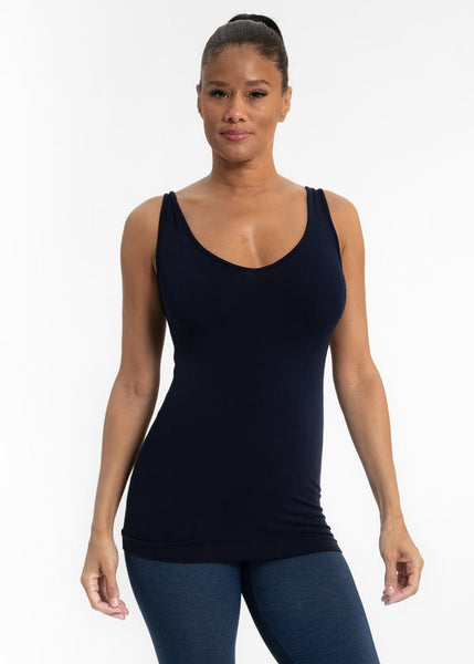 Long Reversible Seamless Tank