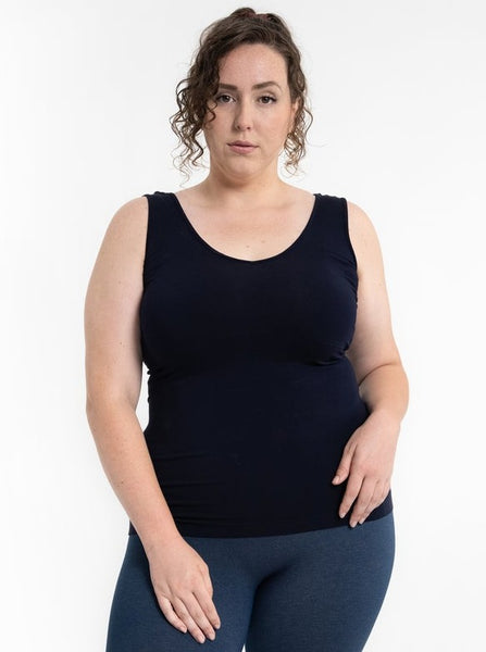 Plus Size Reversible Seamless Tank