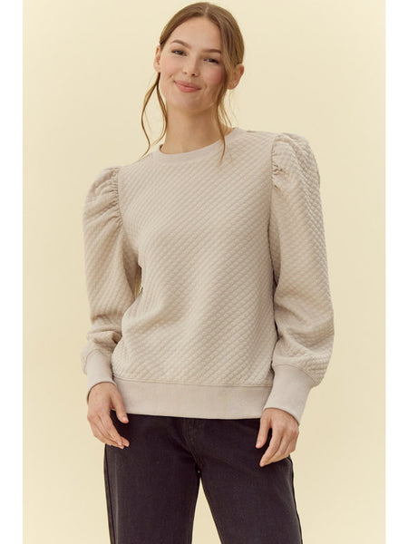 Embossed Textured Top by Jodifl