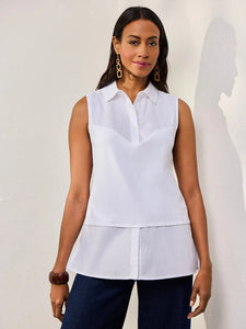 Sasha Layer Tail Tank by Foxcroft