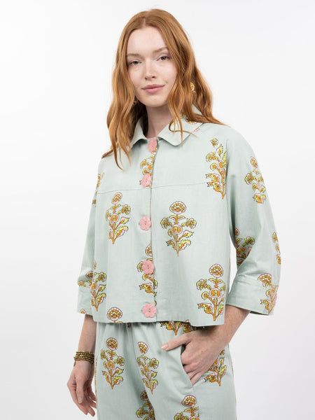 Print Swing Jacket by Ivy Jane