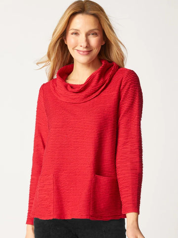 Ripple Effect Pocket Cowl by Habitat