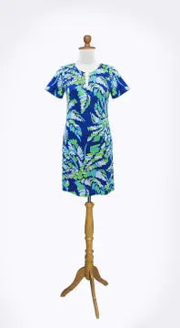 Monroe Dress Aegean Jungle by La Mer Lux