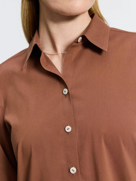 Evelyn Essential Stretch No Iron Shirt by Foxcroft