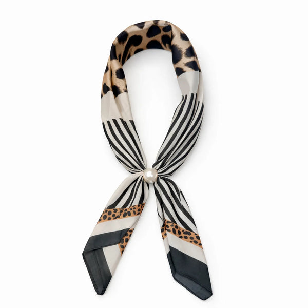 Magnetic Pearl Scarf Necklace by Coastal Couture