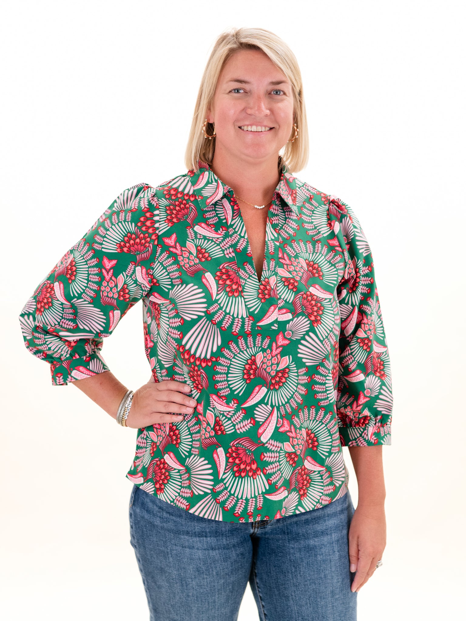 Charlee Toucan Top by Michelle McDowell