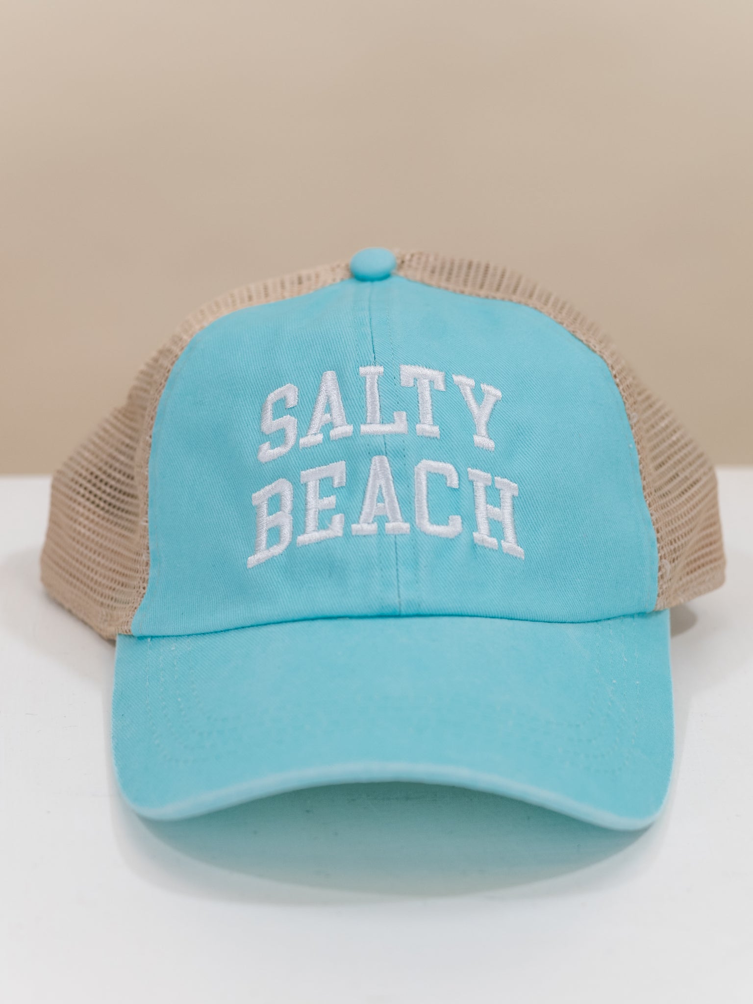 Salty Beach Mesh Back Baseball Cap