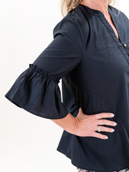 Melody Top Black by Duffield Lane