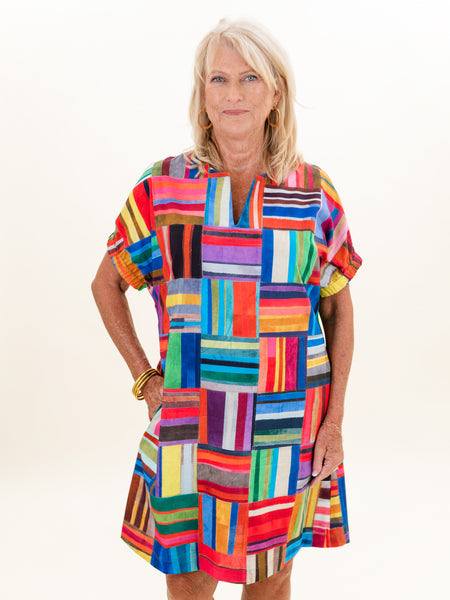 Shifty Patchwork Dress by Uncle Frank