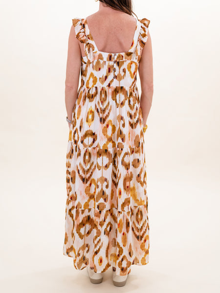 Flutter Strap Maxi Dress by Tribal