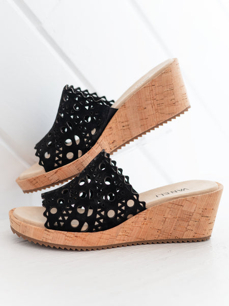 Cammie Black Suede by Vaneli