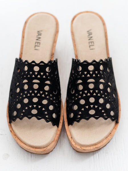 Cammie Black Suede by Vaneli